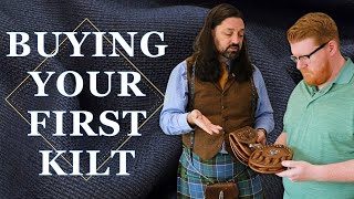 A First Timers Kilt Buying Experience [upl. by Cyler]