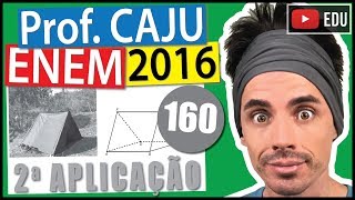 ENEM 2016 2Ap 160 ðŸ““ VISÃƒO ESPACIAL Um grupo de escoteiros mirins numa atividade no parque da [upl. by Ecikram]