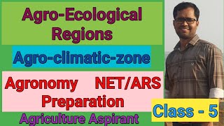 AgroEcological Regions  Agroclimaticzones of India Agronomy NET ARS Exam Preparation [upl. by Helms924]