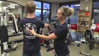 Active Physio Works Middle and Lower Trapezius Exercise [upl. by Gnaw624]