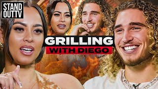 THE RIZZ KING GETS GRILLED  Grilling with Diego Day [upl. by Ecirp]