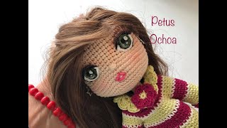 Borda boca a tus muñecas amigurumis by Petus [upl. by Enylcaj]