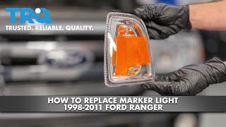 How to Replace Marker Light 19982011 Ford Ranger [upl. by Verada]