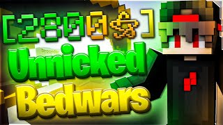 2800 STARS UNNICKED SOLO BEDWARS [upl. by Dix]