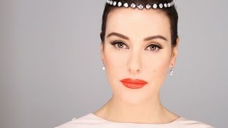 Audrey Hepburn  1950s Inspired Makeup Tutorial [upl. by Eciryt]