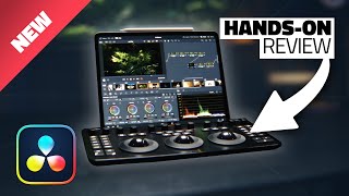 MICRO COLOR PANEL Hands On Review  Blackmagic DaVinci Resolve 19 iPad Pro NAB Show 2024 [upl. by Antebi]