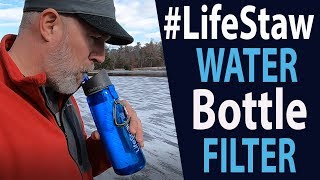 LifeStraw Go Water Bottle Filter REVIEW 2 Stage [upl. by Stonwin]