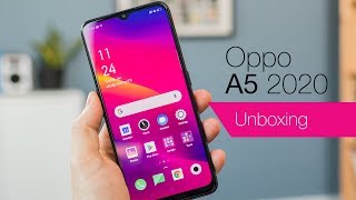 Oppo A5 2020 UK unboxing amp first impressions [upl. by Nibram]