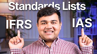 The Complete List of IFRS and IAS Standards 2024 [upl. by Leidgam]