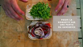 LES SAUCISSES DE TOULOUSE EN SANDWICH [upl. by Nnyliak]