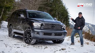 2021 Toyota Sequoia Nightshade Review and OffRoad Test [upl. by Yunfei]