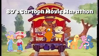 80s Cartoon Movies Marathon with bumpers and commercials [upl. by Kalk]