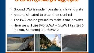 What Does Isothermal Calorimetry Tell Us about Limestone and Ground Lightweight Aggregates [upl. by Idnic]