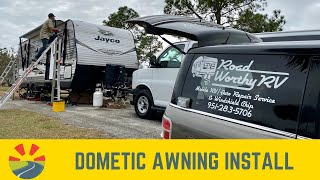 Dometic 9200 Power Awning Install [upl. by Chladek]