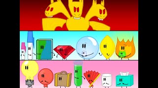 Battle for BFDI Club Episode 7 BFB vs King Ghidorah [upl. by Karyn]