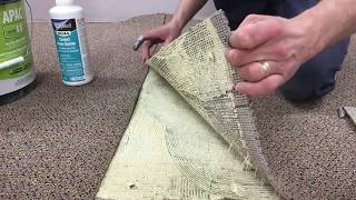 How To Seam Glue Down Carpet carpettoolzcom [upl. by Gayleen]