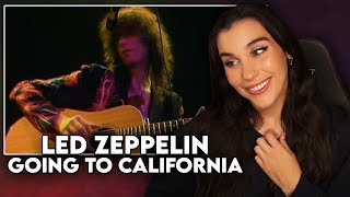 SO LOVELY First Time Reaction to Led Zeppelin  quotGoing to Californiaquot [upl. by Jazmin]