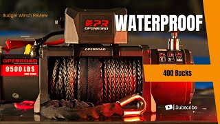 Best Winch For The Money  Open Road Winch Real World Test [upl. by Solana]