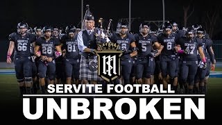 Servite Football vs OLU 2015  quotUNBROKENquot [upl. by Reldnahc617]