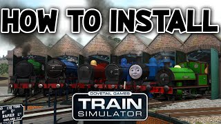 Installing TampF Reskins for Train Simulator 2020 [upl. by Nonnaehr]