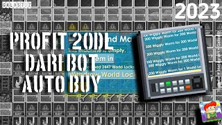 Profit 20DL dari Bot Auto Buy Worm 1wl Growtopia Indonesia [upl. by Trebreh]