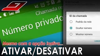 Como AtivarDesativar NÚMERO PRIVADO chamada restrita Moto G3 G4 G5  Guajenet [upl. by Origra]