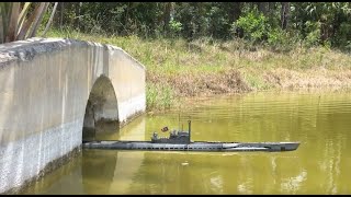 German Type IXD RC Submarine in 148 Scale [upl. by Akimot]