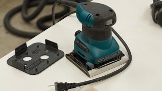 Makita 14 Sheet Finish Sander Review [upl. by Pry]