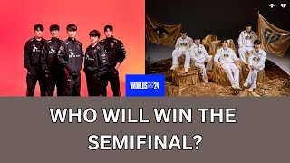 T1 VS GENG  T1 VS GENG ESPORTS AT WORLDS 2024 SEMIFINAL  WHO WILL WIN [upl. by Kamila]