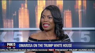 Omarosa Manigault Newman Says Pence Chief of Staff is Mystery Writer [upl. by Idnis]