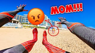 TOP 5 WORLDWIDE SPIDERMANs CRAZY Escapes From ANGRY MOM Best Of Compilation by Grisha Garaz [upl. by Ytsirt376]