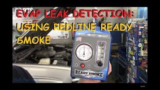 EVAP Leak Checking  Using A Redline Ready Smoke [upl. by Fradin]