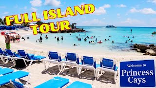 Princess Cays Full Walkthrough Tour 2023 [upl. by Lattonia]