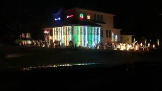 Spectacular Christmas Light Show in Clintonville [upl. by Nosned]