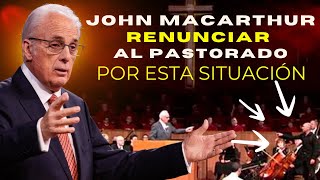 JOHN MACARTHUR  INTENTARON SACARME DEL PASTORADO [upl. by Sitnik]