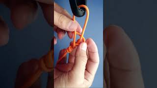 How to tie a simple but very strong Bimini twist knot Great rope knot trick and skills Shorts [upl. by Beedon]