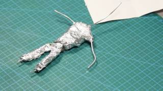 How to Make an ARMATURE for POLYMER CLAY FIGURES [upl. by Meehan]