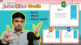 Cara Mendapatkan Sertifikat Excel Word amp Powerpoint GRATIS Bukan Untuk CPNS [upl. by Helaine]