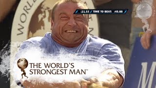 2009 Boat Pull Mariusz Pudzianowski  Worlds Strongest Man [upl. by Hsetirp716]