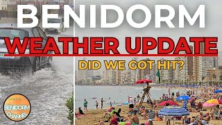 Benidorm  Weather Update Any Rain or Floods [upl. by Aicella]