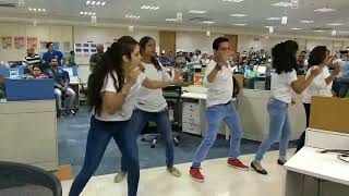 Flash mob  Maersk Airoli office [upl. by Herwin912]