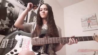 COVER OF THE WEEK Deja Vu Live at Coachella by Beyonce ft Jay Z Bass cover [upl. by Nwahsauq]