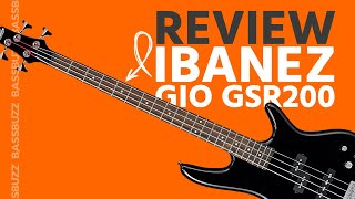 Ibanez Gio GSR200 Blindfolded Bass Review [upl. by Nedry]