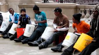 Chicago Street Performers Drummers [upl. by Bibah174]