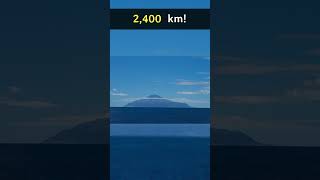 🏝️ The Most Remote Inhabited Island Tristan da Cunha [upl. by Nonnek]