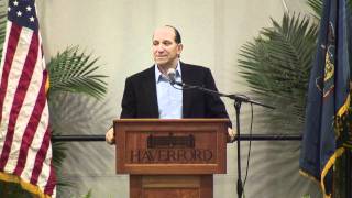 Howard Lutnick 83 at Haverford College Family amp Friends Weekend October 29 2011 [upl. by Eelrebmyk]