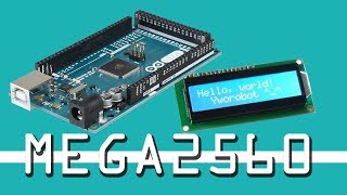 How to connect an I2C LCD Display to an Arduino MEGA 2560 [upl. by Colyer989]