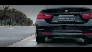 BMW F36 435i Gran Coupe  ARMYTRIX Full Set Exhaust Extreme Sport Edition [upl. by Salahi]