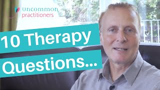 10 Therapy Questions to Get to the Root of the Problem [upl. by Lauren]