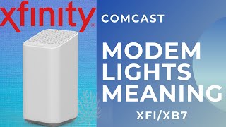 Xfinity modem lights meaning xFi advanced gateway XB7 Wifi lights [upl. by Clyve]